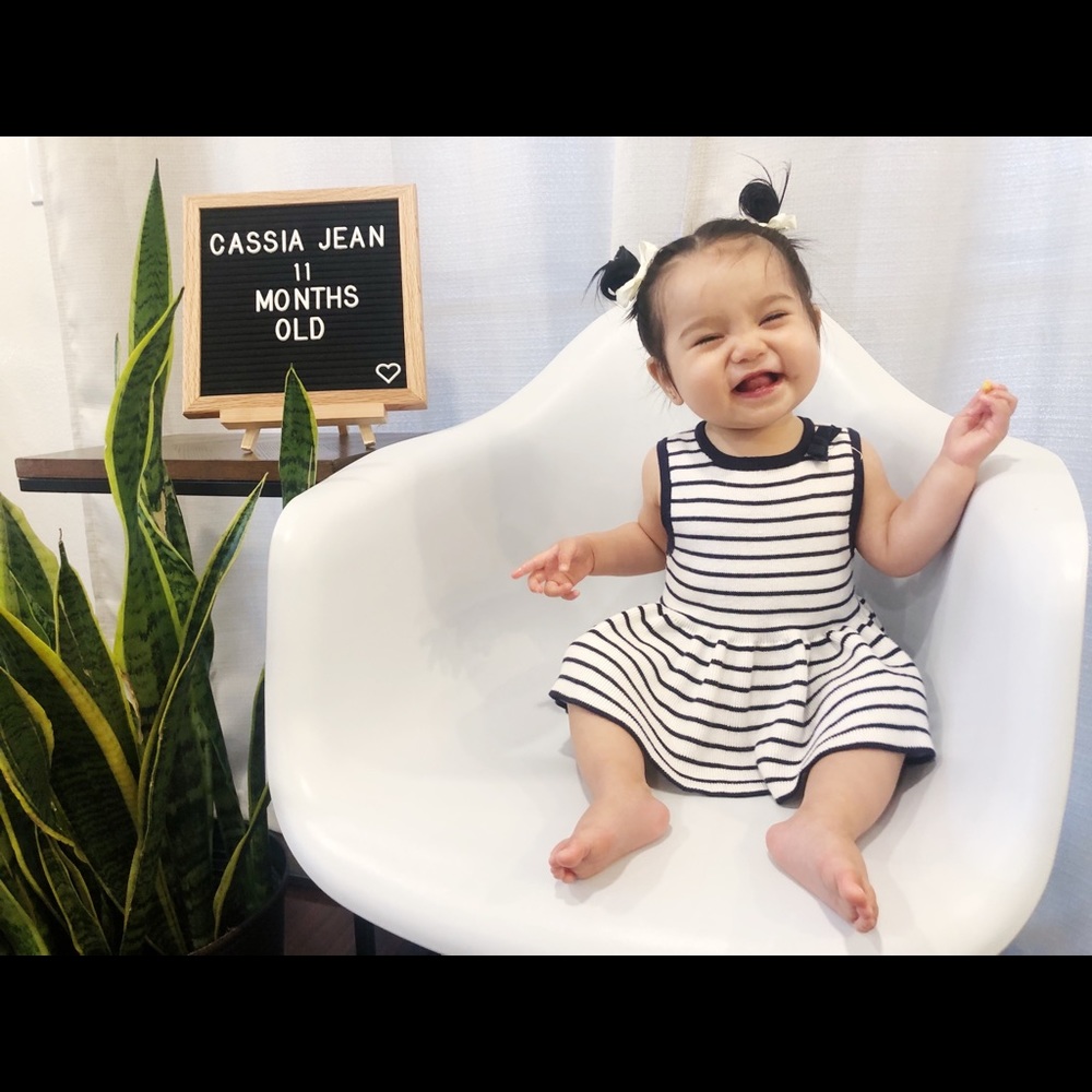 Jaine and Jack striped outfit